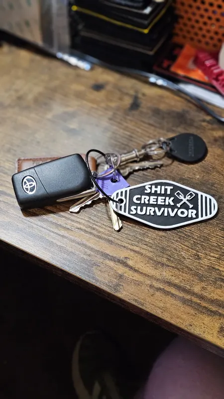 Custom Keychain - Personalized 3D printed keychain
